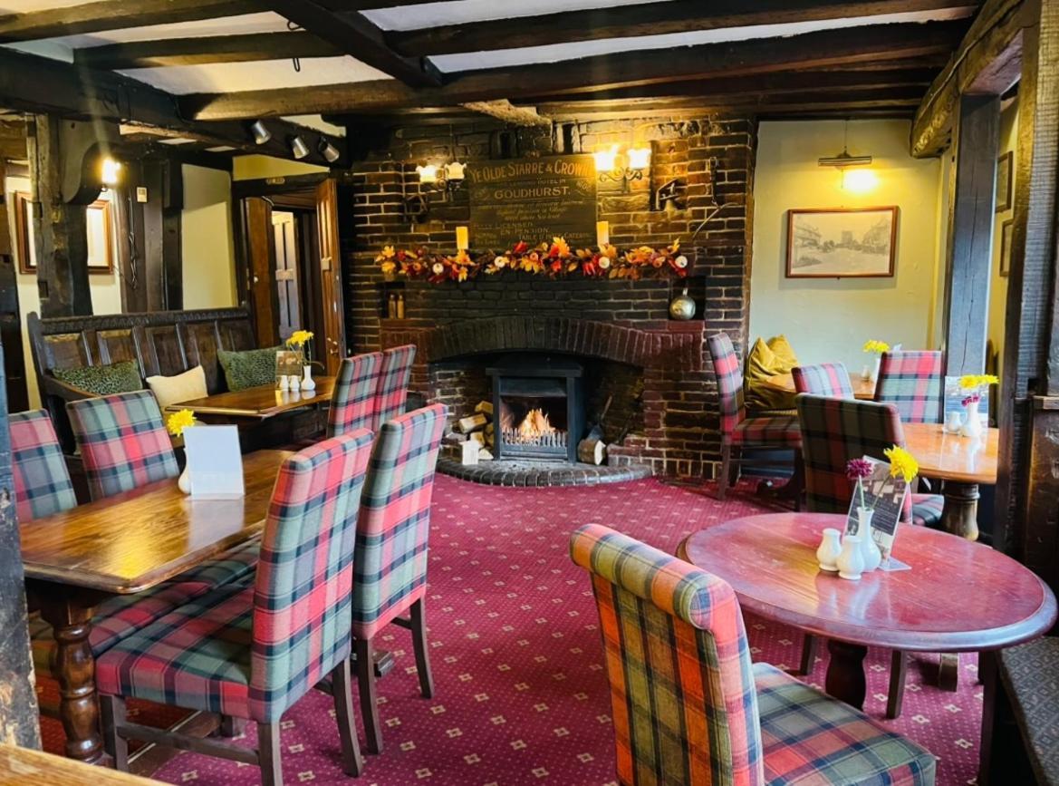 The Star And Eagle Hotel Goudhurst Bagian luar foto