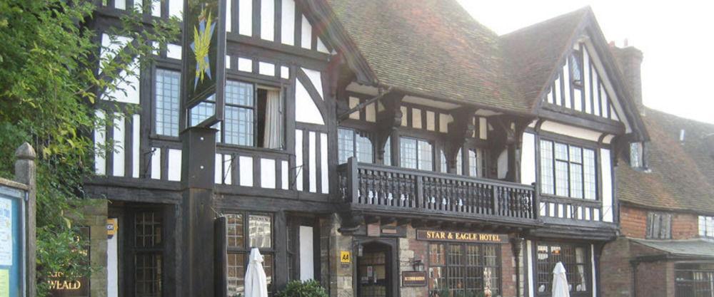 The Star And Eagle Hotel Goudhurst Bagian luar foto